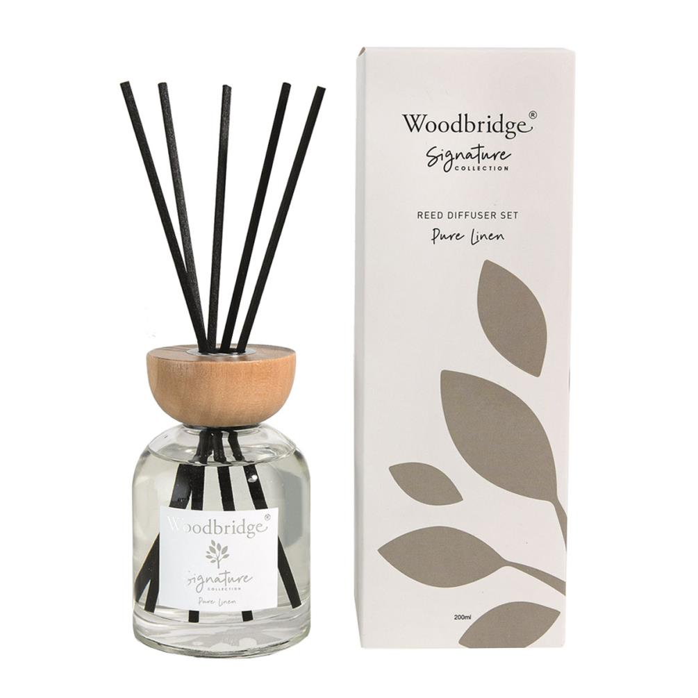 Woodbridge Pure Linen Reed Diffuser - 200ml £14.84